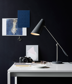 Birdy Table Light in grey by Northern Lighting