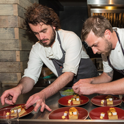 Sam-Lambet-of-64-Degrees-and-Jimmy-Gray-of-Jeremys-Restaurant-at-Food-Lab---photo-Julia-Claxton