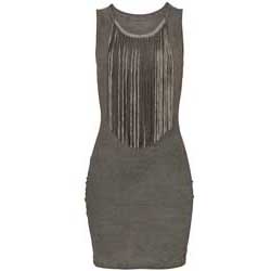 Look-Again-Short-Fringed-Dress