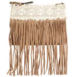 New-Look-Tan-Fringe-Lace-Clutch-Bag
