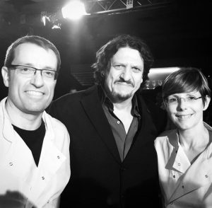 Biltons with Jay Rayner for the MKR filans Title Sussex Magazine www.titlesussex.co.uk