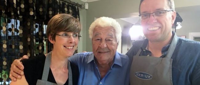 Sam and Neil Bilton with the legendary Antonio Carluccio on Title Sussex Magazine www.titlesussex.co.uk
