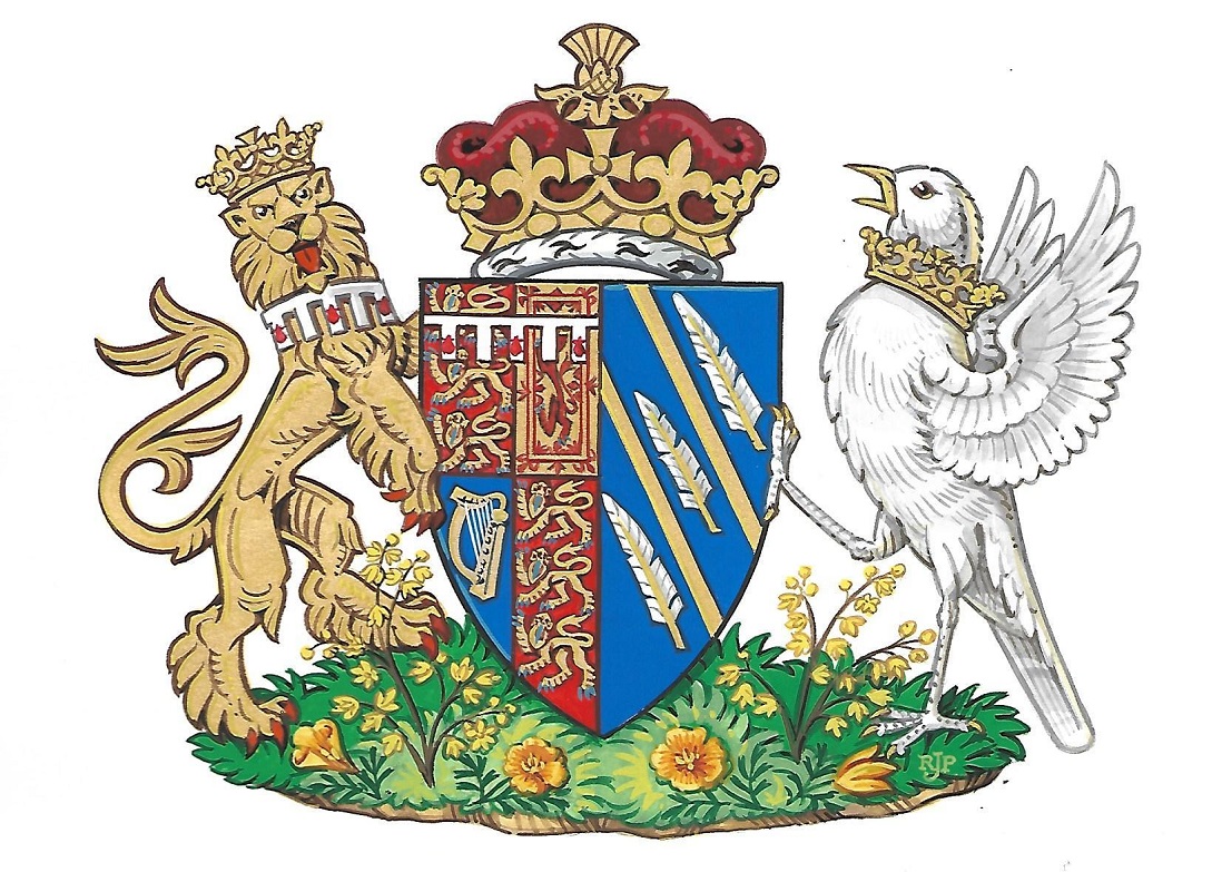 Duchess of Sussex Coat of Arms on Title Sussex Magazine www.titlesussex.co.uk