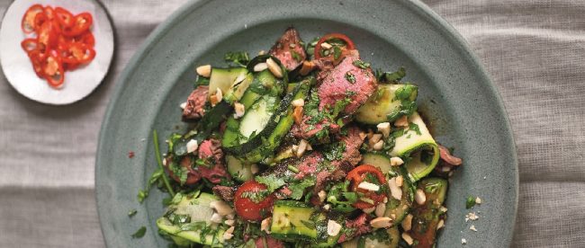 Thai beef salad recipe Title Sussex Magazine www.titlesussex.co.uk