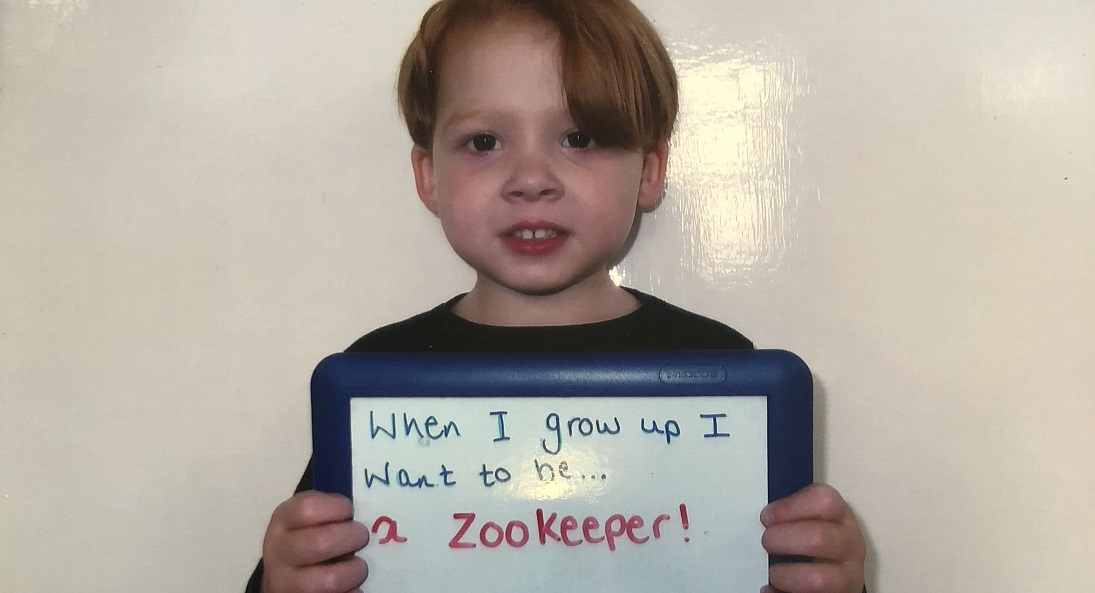 Archie wants to be a zookeeper at Drusillas Sussex Title Sussex Magazine www.titlesussex.co.uk