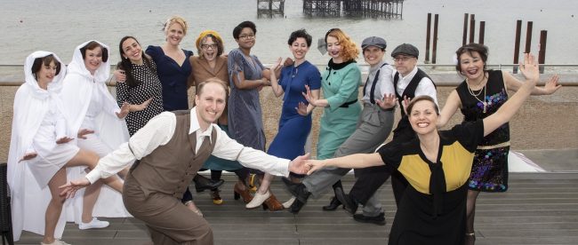 Brighton Lindyhoppers launching the Gemini Design for Print Award 2019 Title Sussex Mag www.titlesussex.co.uk