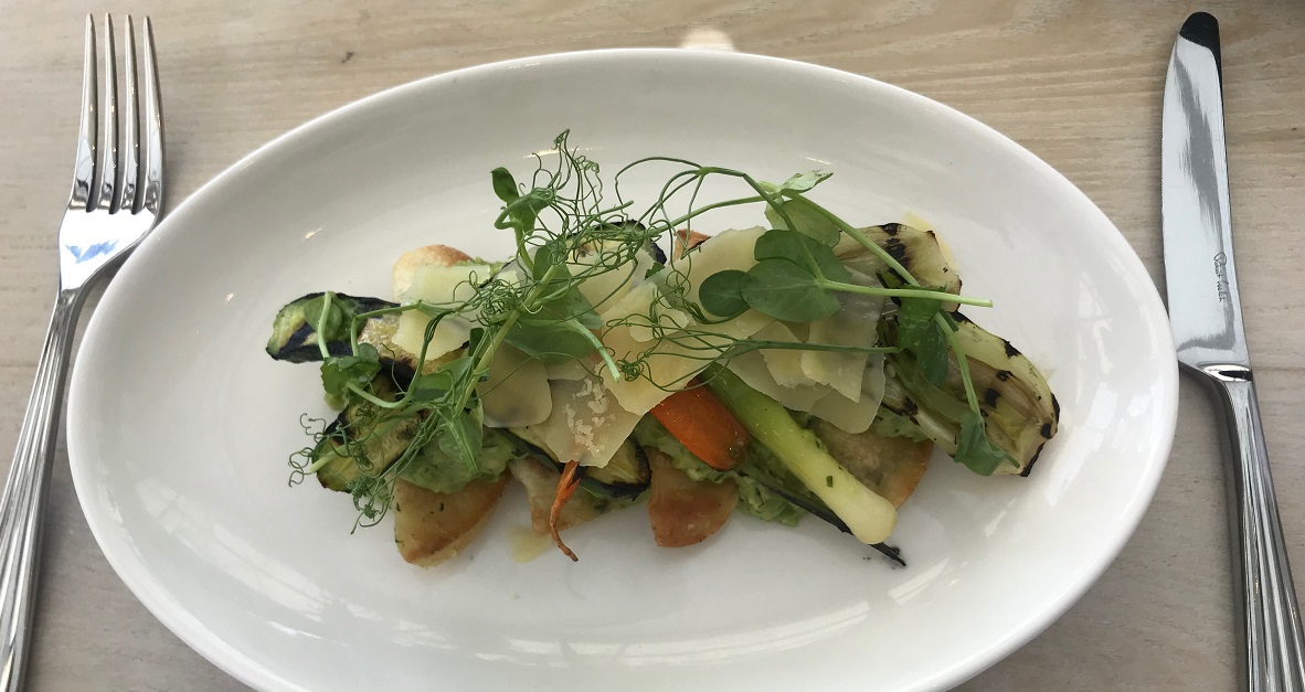 Spinach and ricotta dumplings at the Grand Brighton review on Title Sussex Magazine www.titlesussex.co.uk