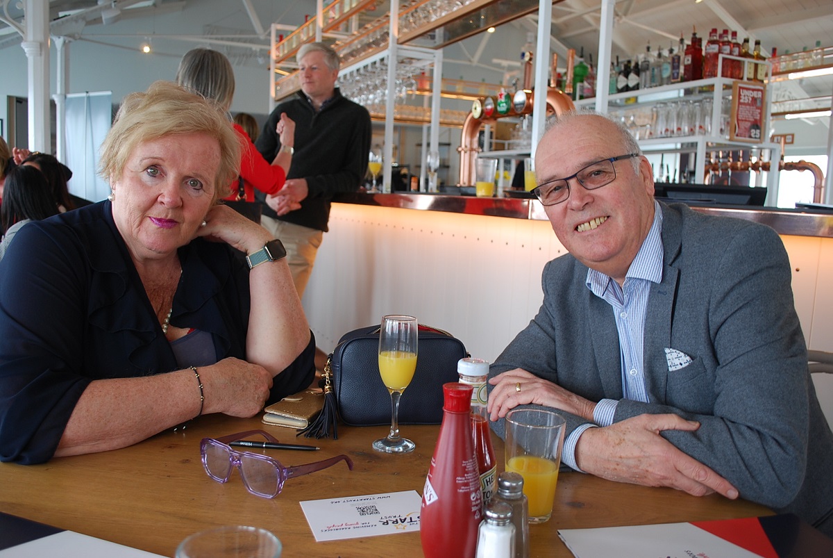 Suzanne Heaven from Gemini Print and Bob Hope from More Radio for Title Sussex www.titlesussex.co.uk