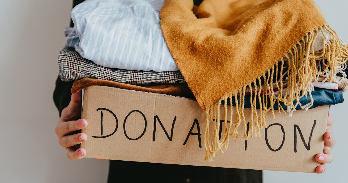 clothes donations for downsizing home article for title sussex www.titlesussex.co.uk
