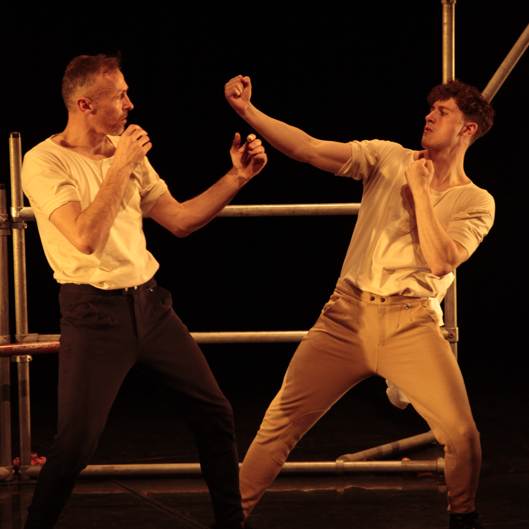 Egan & Hazlitt square off - The Fight (c) James Scarle