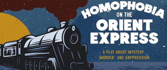 Homophobia on the Orient Express at Brighton Fringe Festival Homophobia on the Orient Express, tickets and information Brighton Fringe on Title Sussex - www.titlesussex.co.uk