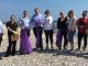 Sussex Wildlife Trust business members taking part in a Wild Work Day beach clean at Bracklesham Bay - Title Sussex - https://titlesussex.co.uk